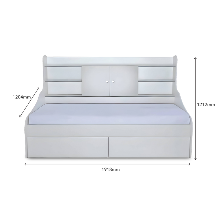 BANAQUE Single Daybed with Storage / Pull Out