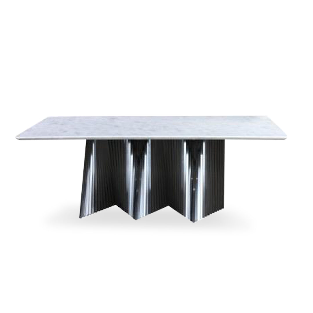 BASIL Natural Marble Dining Table