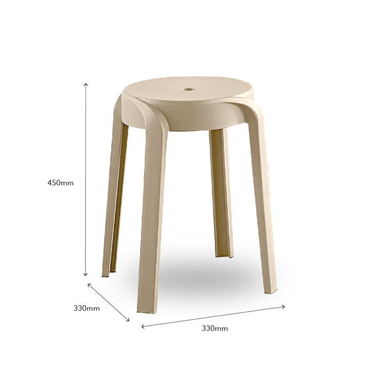 BAXIA Stool Khaki