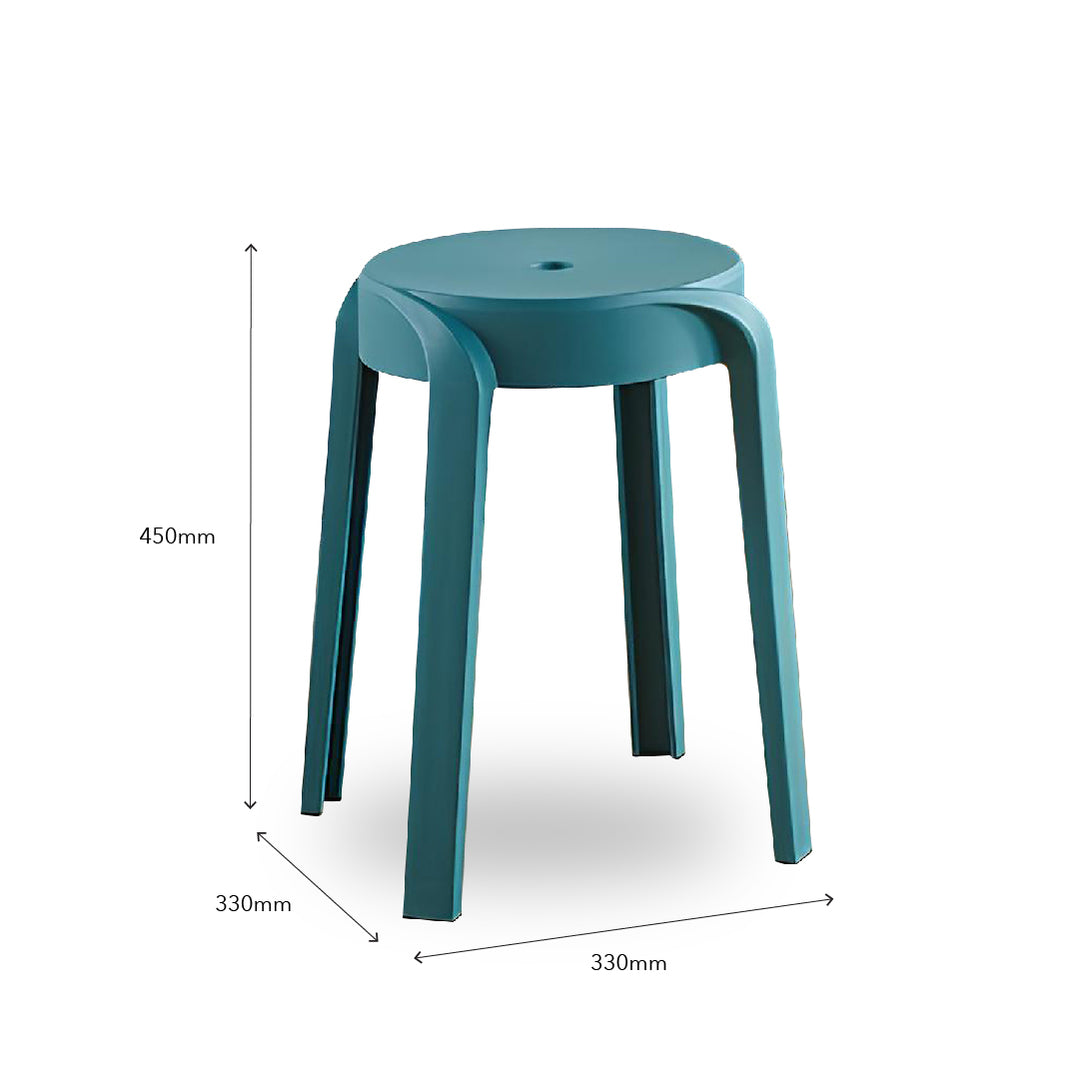BAXIA Stool Turquoise
