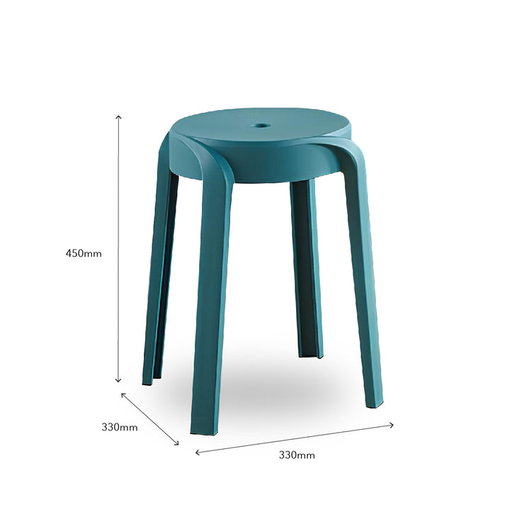 BAXIA Stool Turquoise