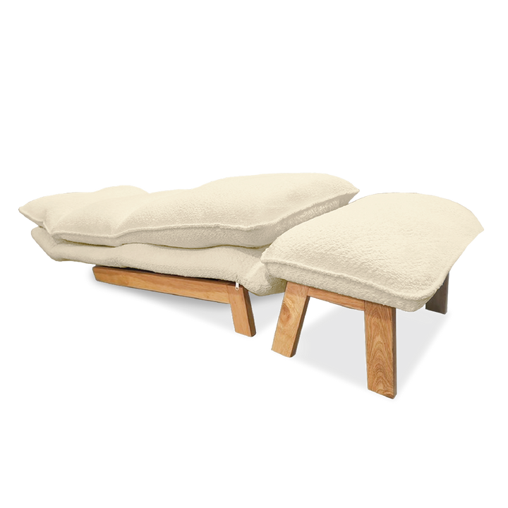 BECKY Relax Chair with Stool