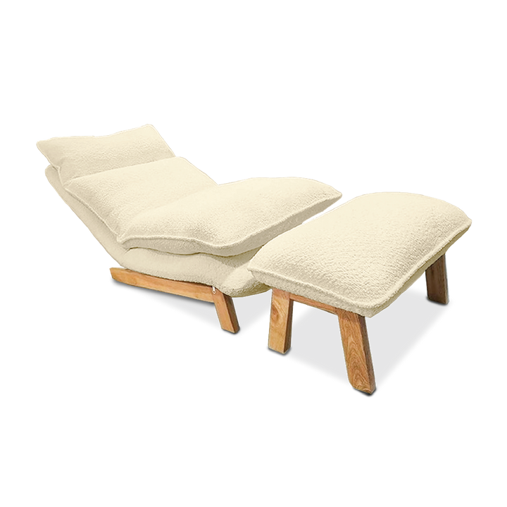 BECKY Relax Chair with Stool