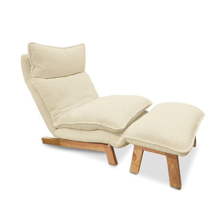 BECKY Relax Chair with Stool