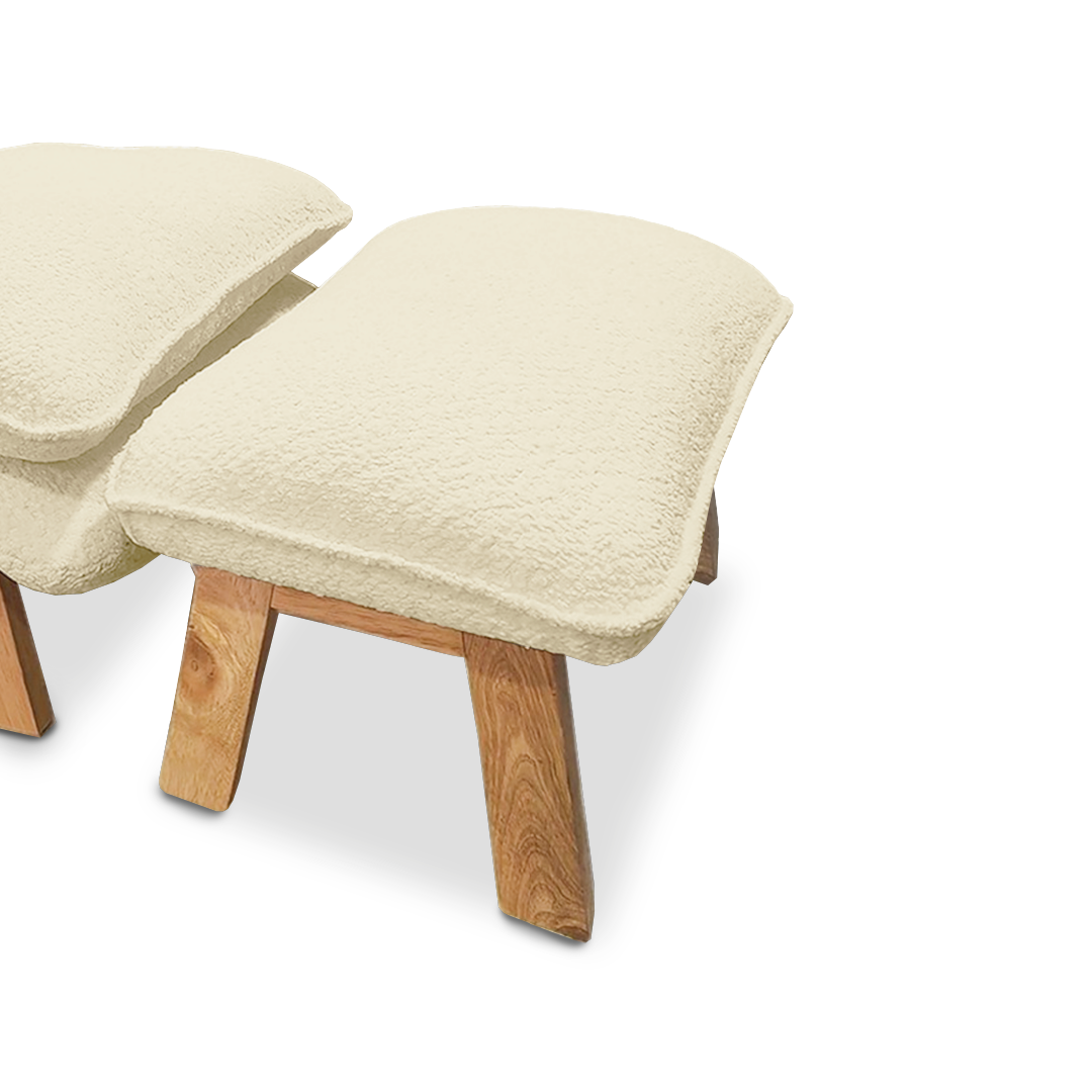 BECKY Relax Chair with Stool