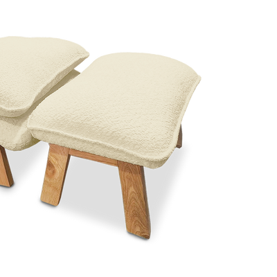 BECKY Relax Chair with Stool