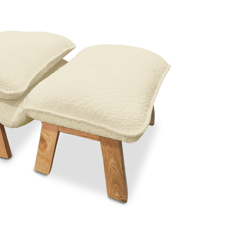 BECKY Relax Chair with Stool
