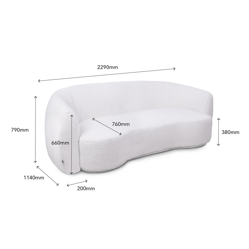 BEJA 3 Seater Sofa