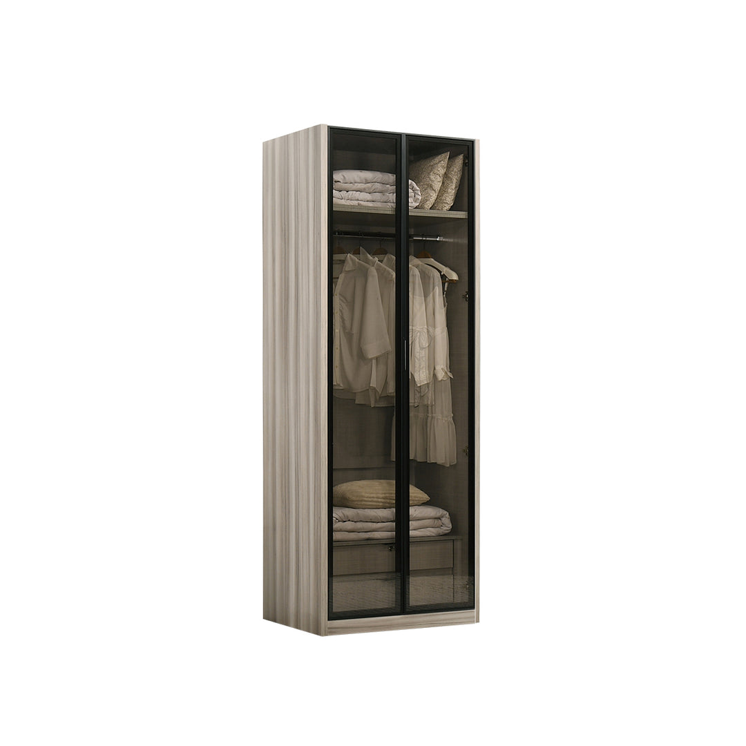 BELLE Designer Glass Closet 2 - 5 Doors
