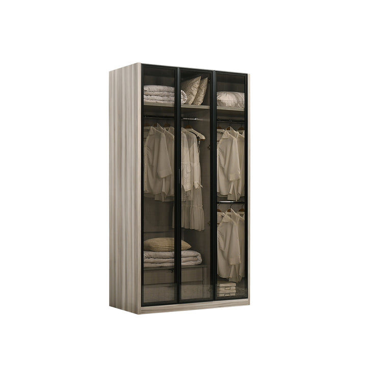 BELLE Designer Glass Closet 2 - 5 Doors