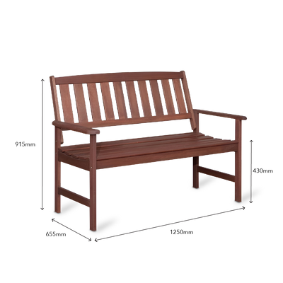 BERWICK 2 Seater Bench
