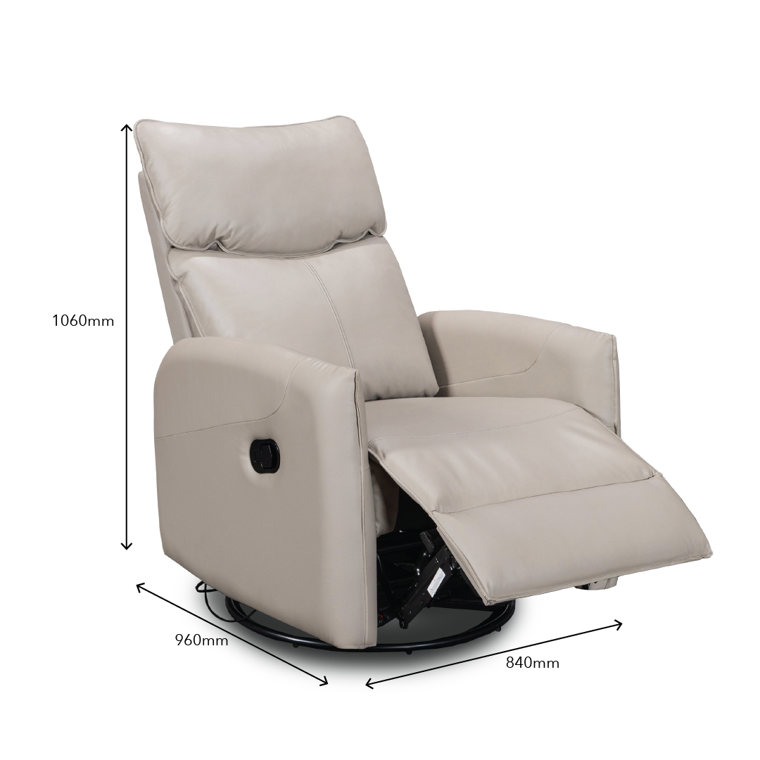 BILBAO 1 Seater Recliner Beige