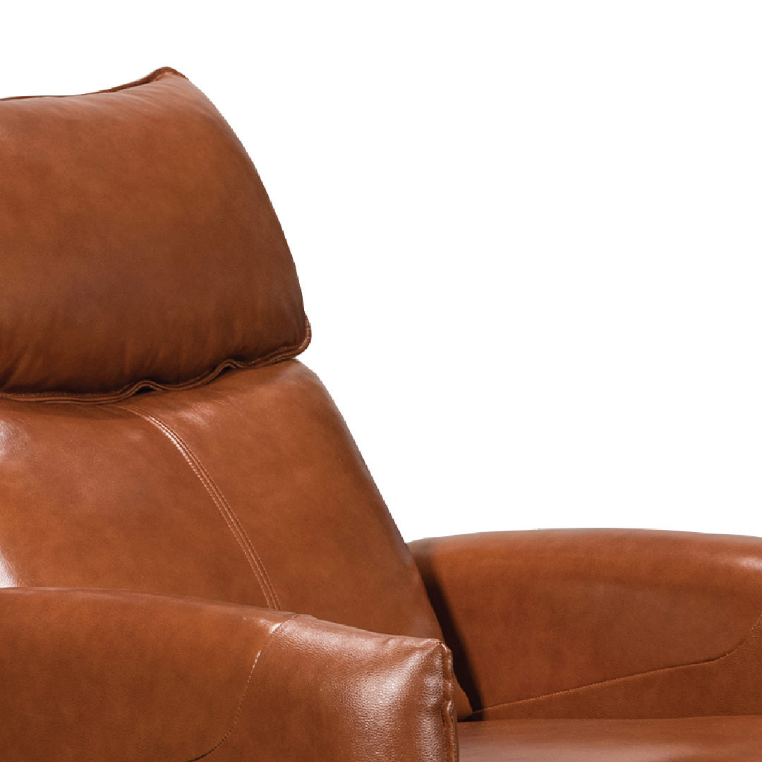BILBAO 1 Seater Recliner Brown