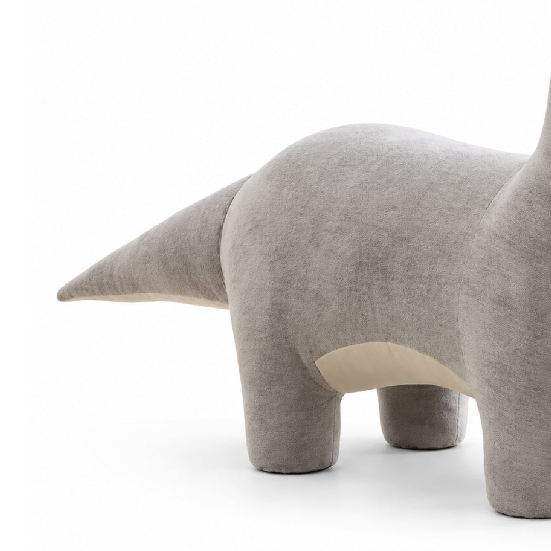BINO Dinosaurs Kids Stool Gray