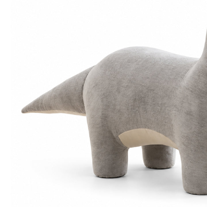 BINO Dinosaurs Kids Stool Gray