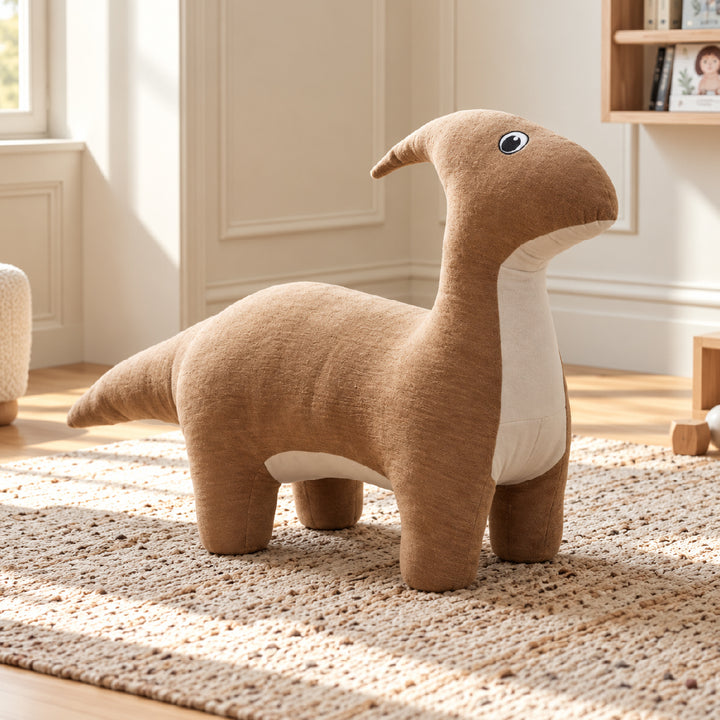 BINO Dinosaurs Kids Stool Khaki