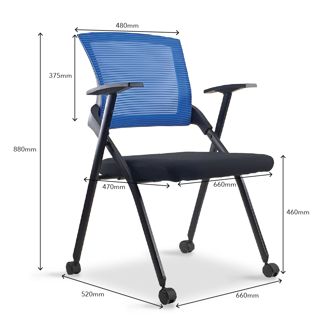 MARLO Foldable Chair with Armrest