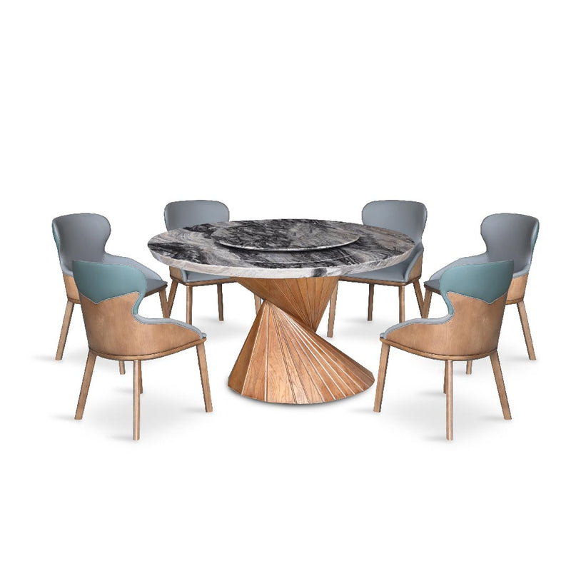 BREMEN II Marble Dining Set