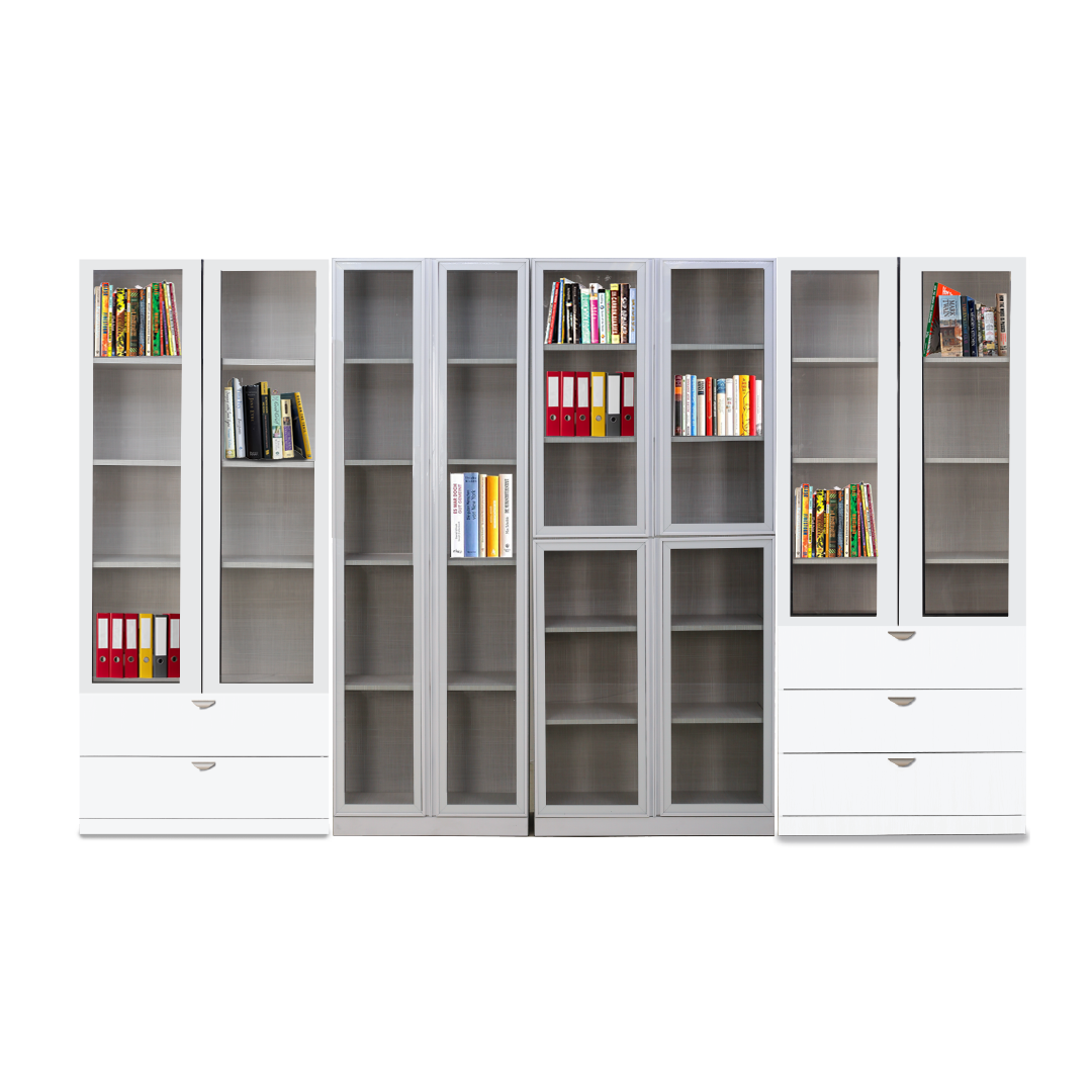 BROSS Bookcase 3 Drawer