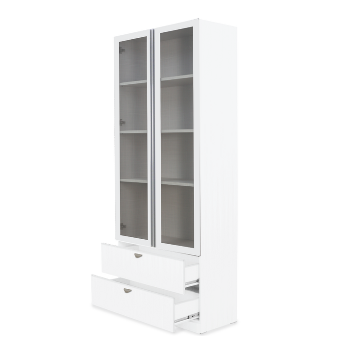 BROSS Bookcase 2 Drawer