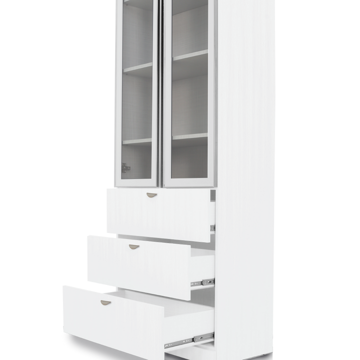 BROSS Bookcase 3 Drawer