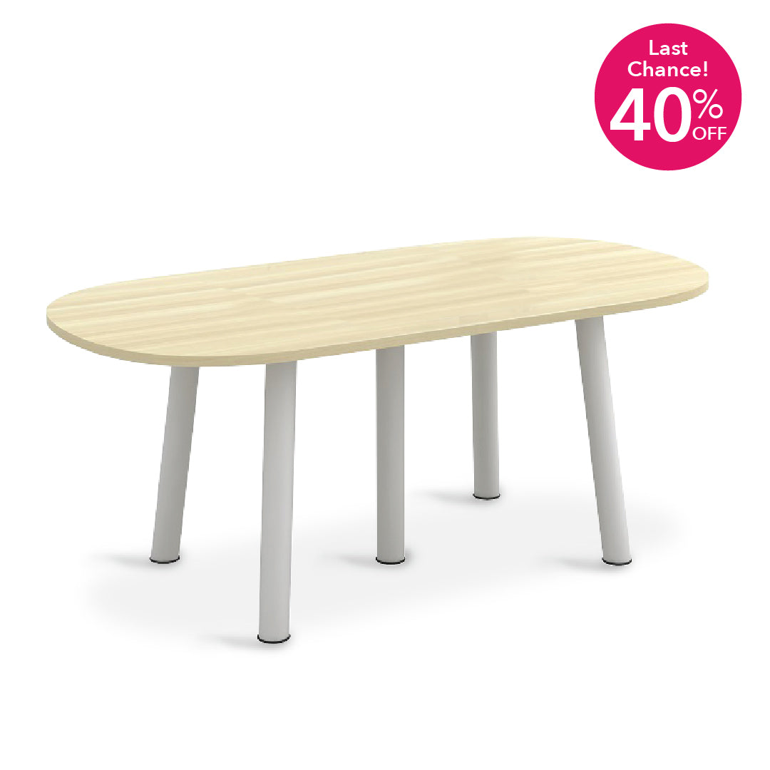 BZEES 6' Oval Conference Table