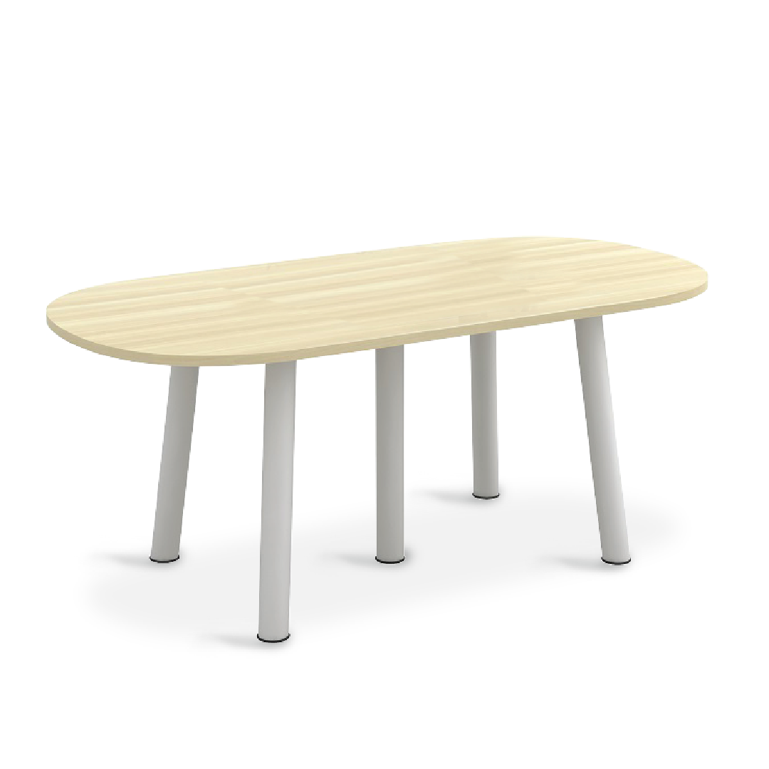 BZEES 6' Oval Conference Table