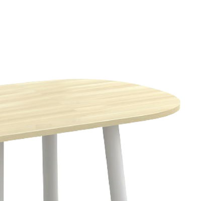 BZEES 6' Oval Conference Table