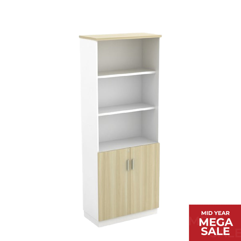 BZEES High Cabinet with Semi Swinging Door