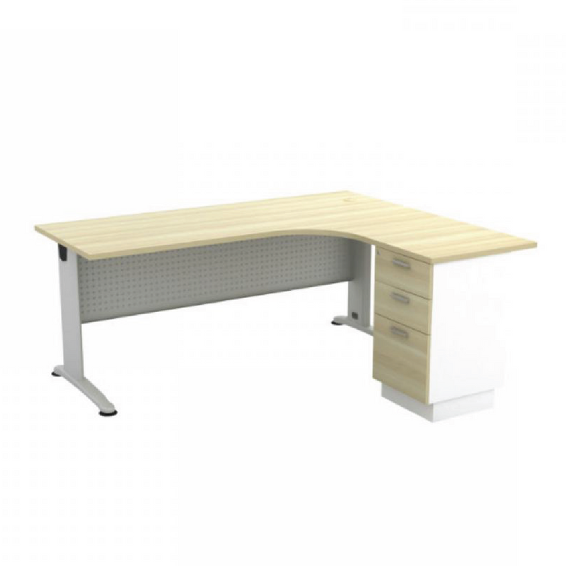 BZEES Superior Compact Table with 3D Pedestal
