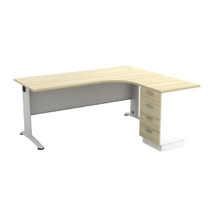 BZEES Superior Compact Table with 4D Pedestal