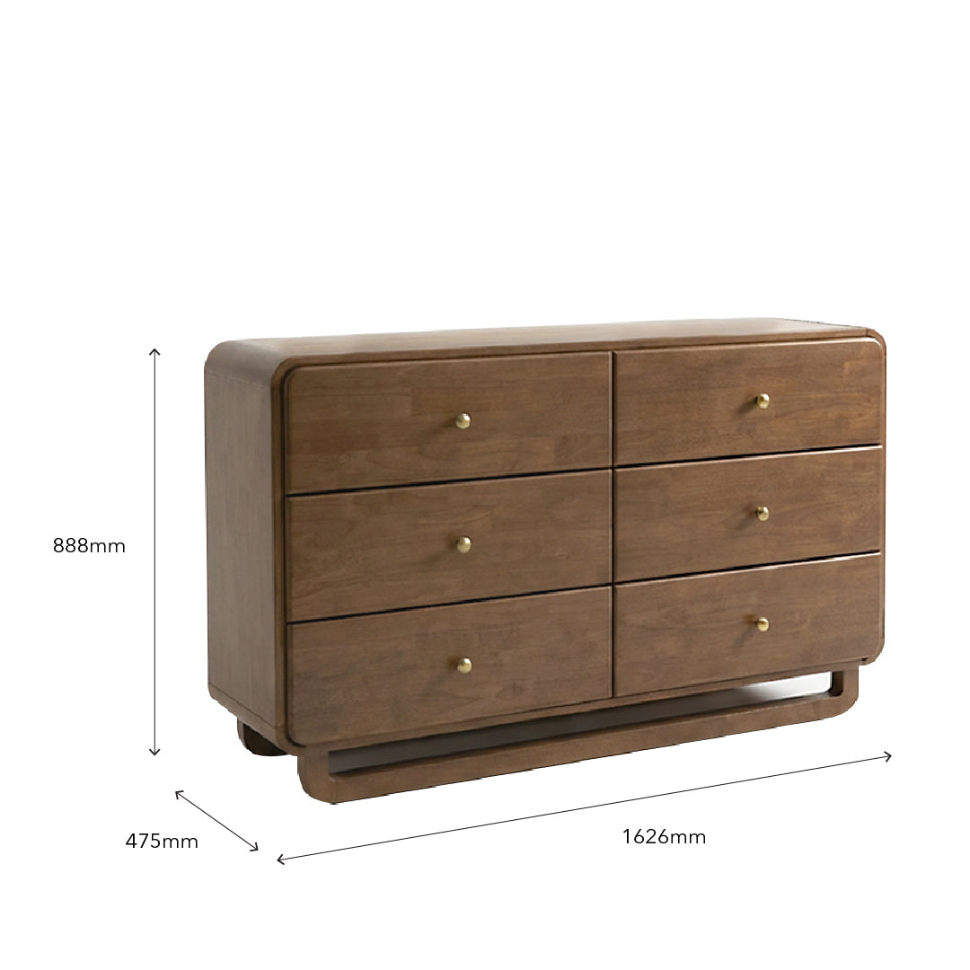 BAYU 6 Drawers Dressing Table