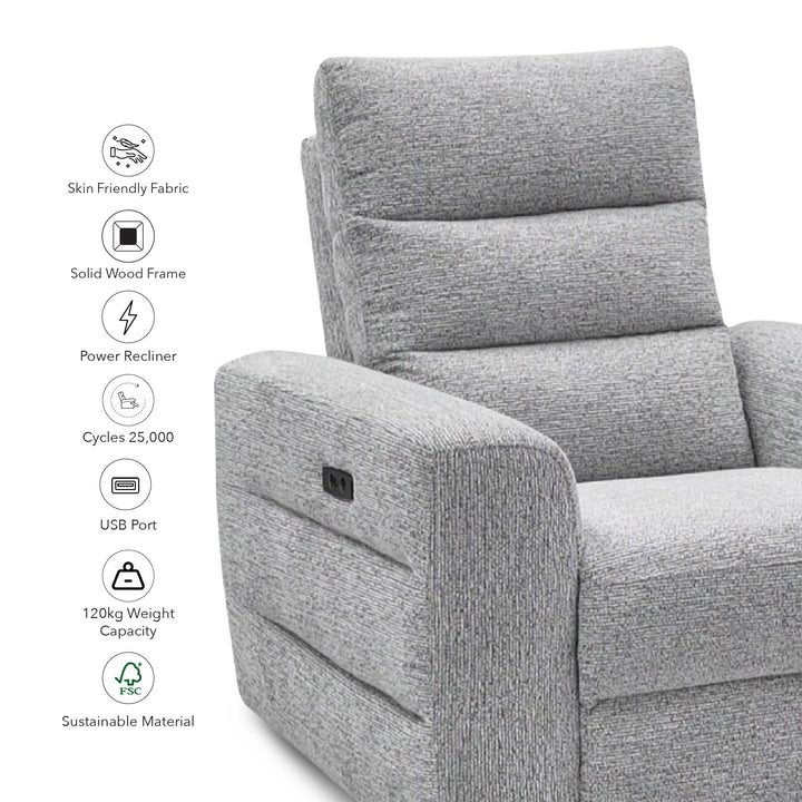 BENDETTA Power Recliner 1 Seater Sofa