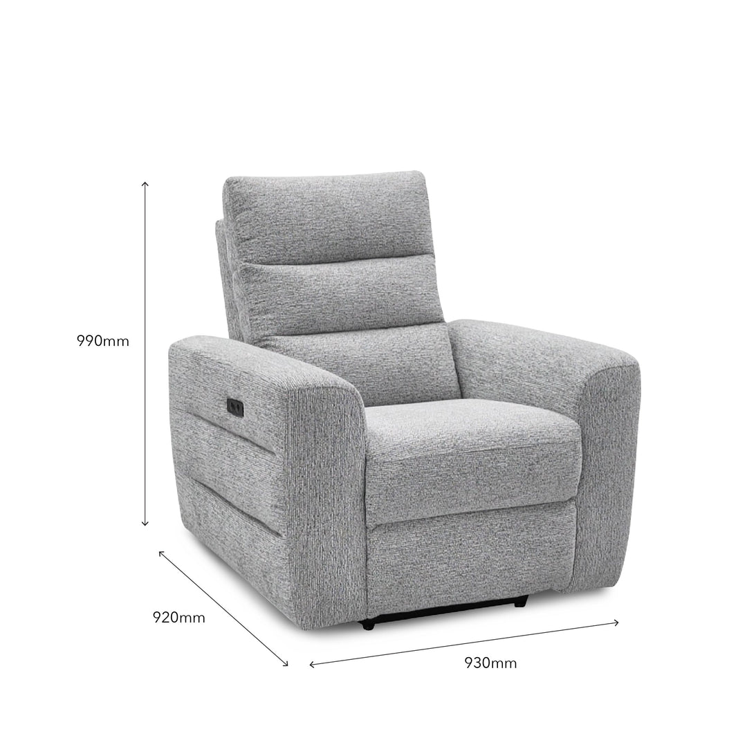BENDETTA Power Recliner 1 Seater Sofa