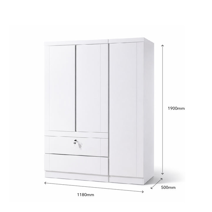 BEXLEY 3 Door Wardrobe