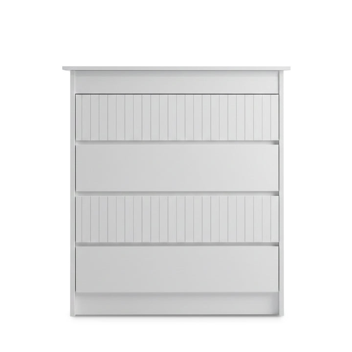 BEXLEY 4 Drawer Wood Chest of Drawers