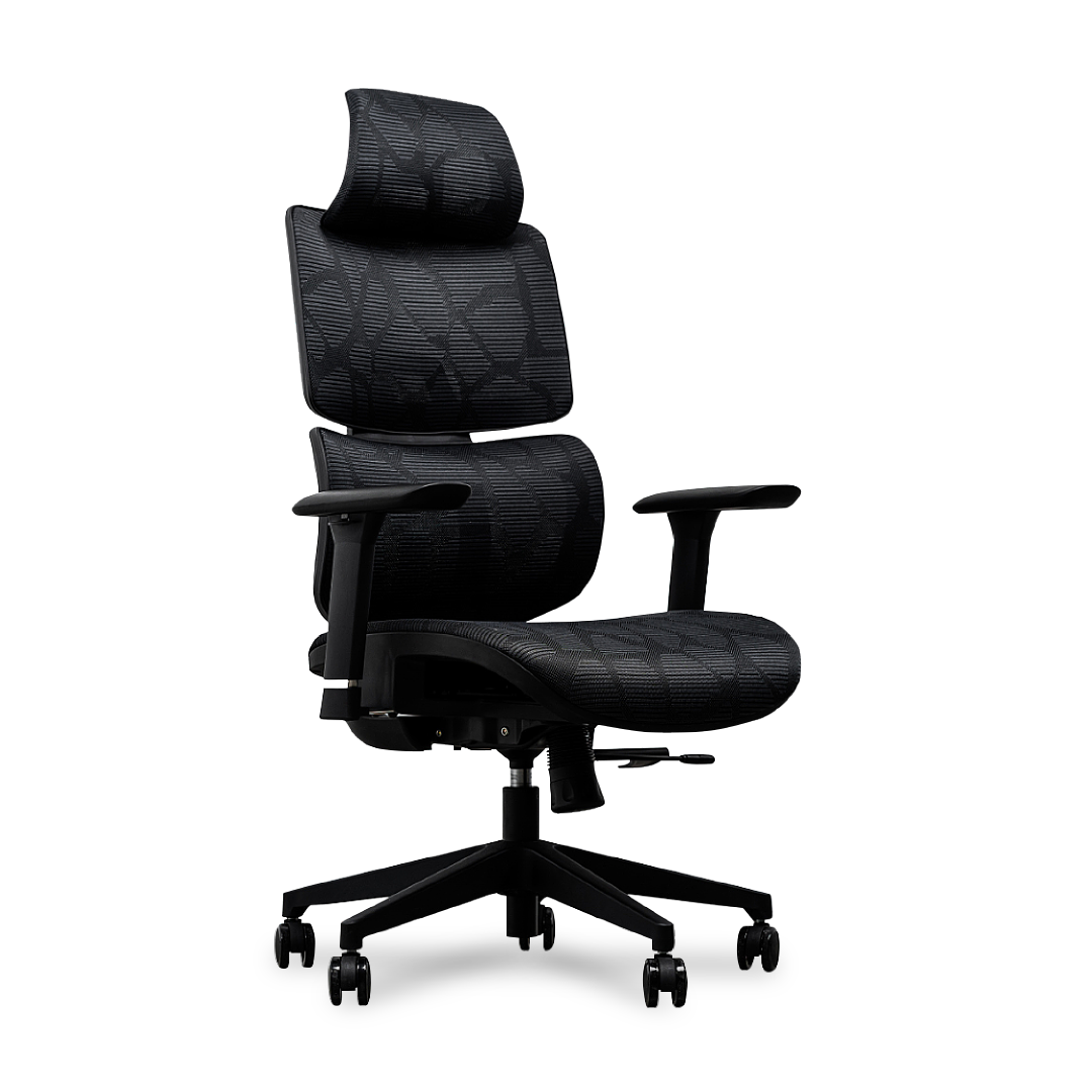 EVIS Ergox Executive Office Chair Midnight Blue
