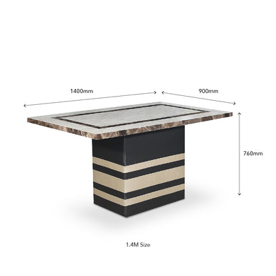 BOLTON Marble Dining Table