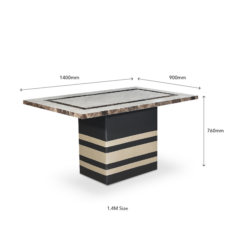 BOLTON Marble Dining Table
