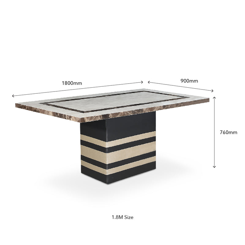 BOLTON Marble Dining Table