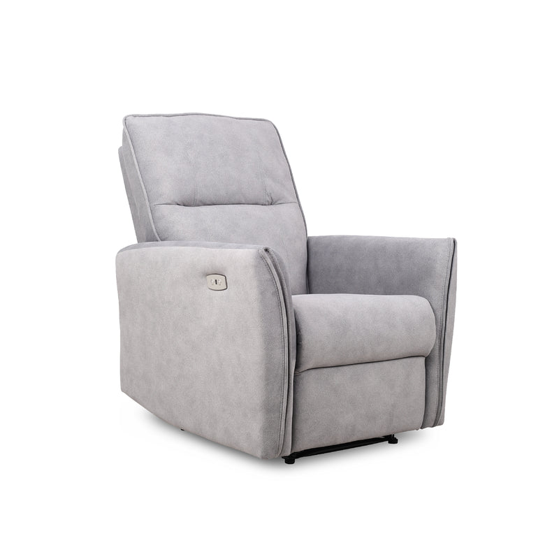 BREGMAN Power Recliner Grey