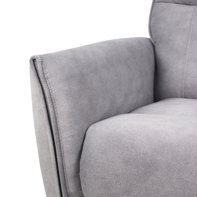 BREGMAN Power Recliner Grey