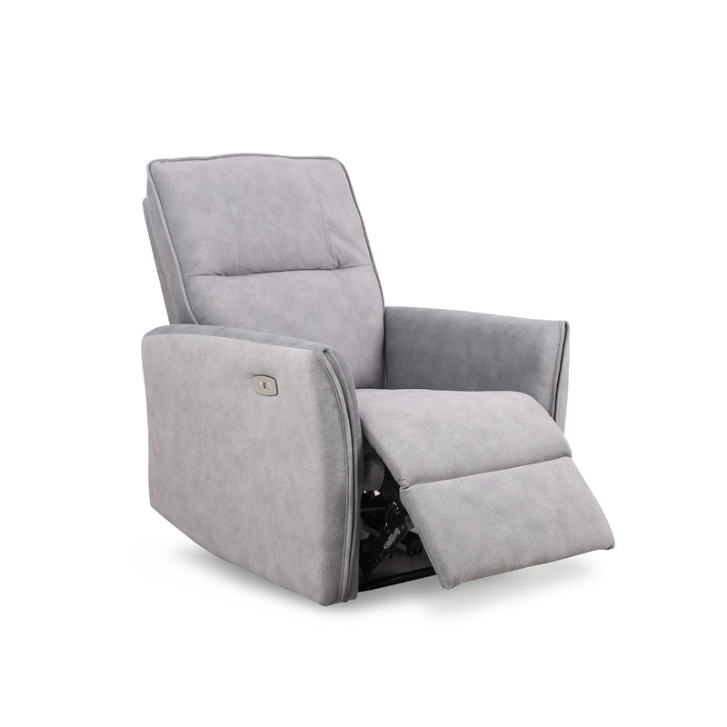 BREGMAN Power Recliner Grey