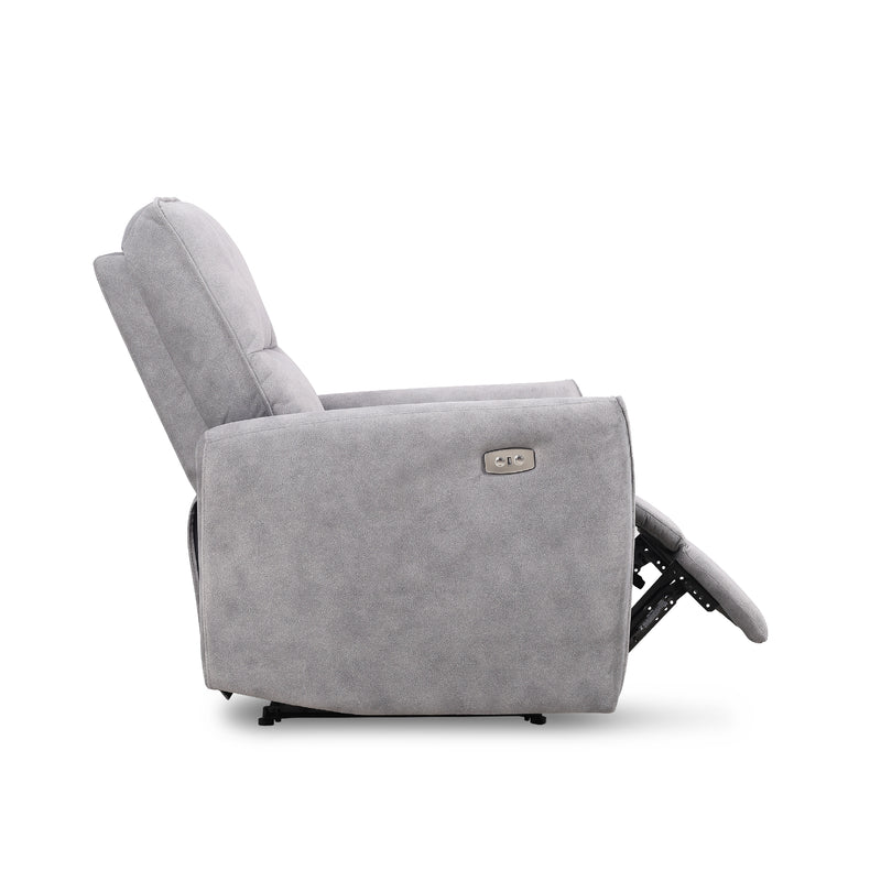 BREGMAN Power Recliner Grey