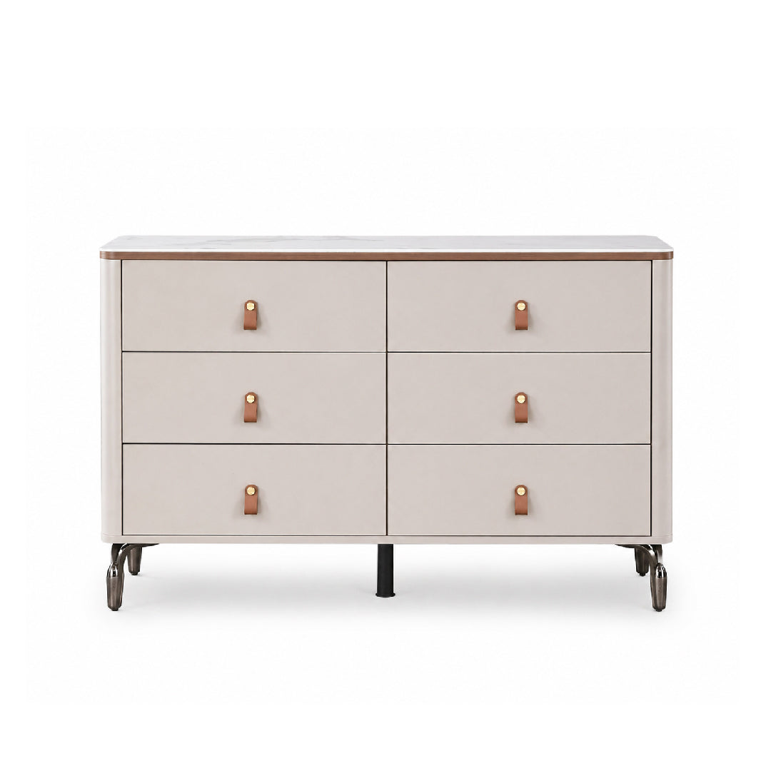 BREY Tempered Glass Sideboard