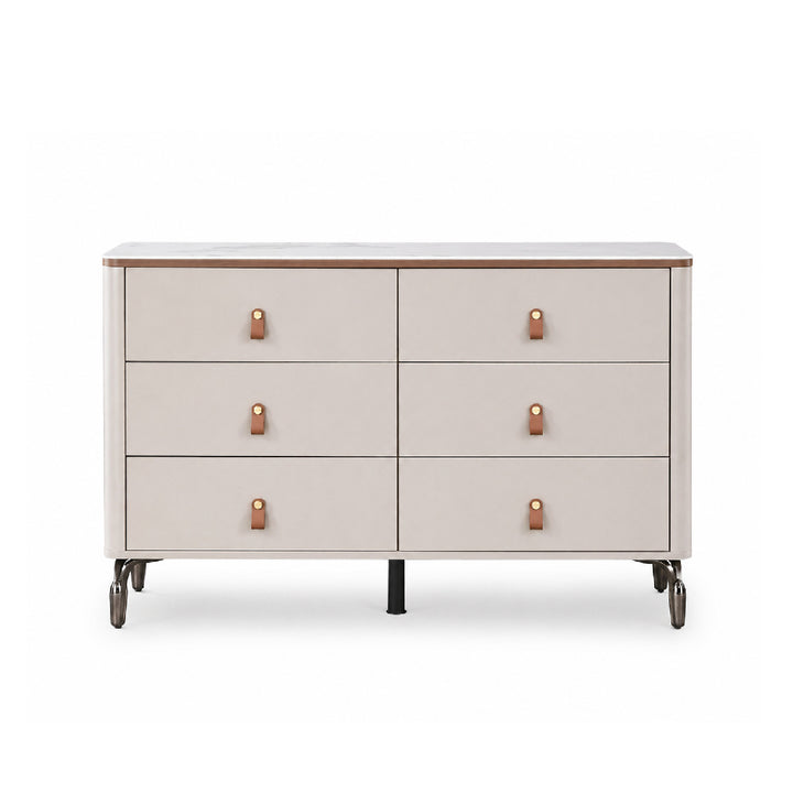 BREY Tempered Glass Sideboard
