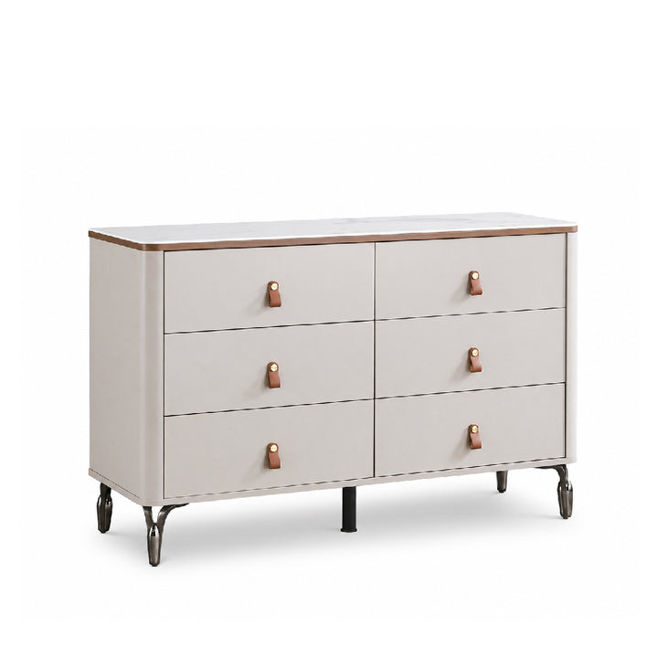 BREY Tempered Glass Sideboard