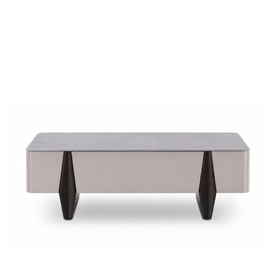 BREYAN Tempered Glass Coffee Table