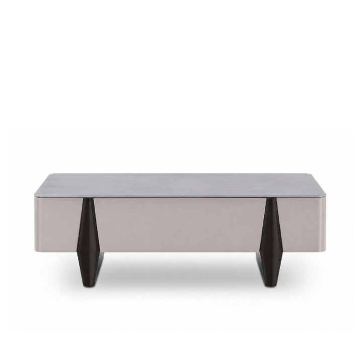 BREYAN Tempered Glass Coffee Table