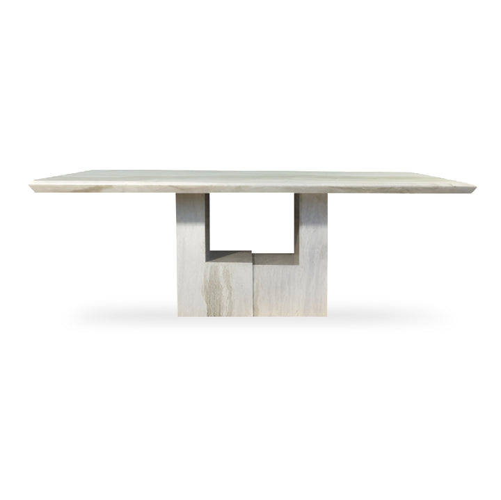 BORSEN Natural Marble Dining Table